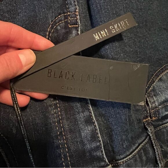 NWT! Black label C’est toi denim skirt‎ - Picture 11 of 13